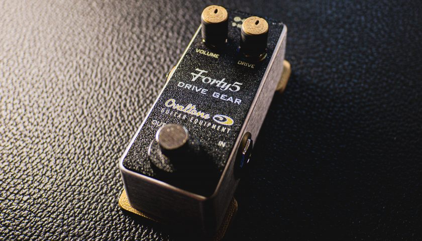 Forty 5 DRIVE GEAR – Ovaltone -handmade effect pedals-