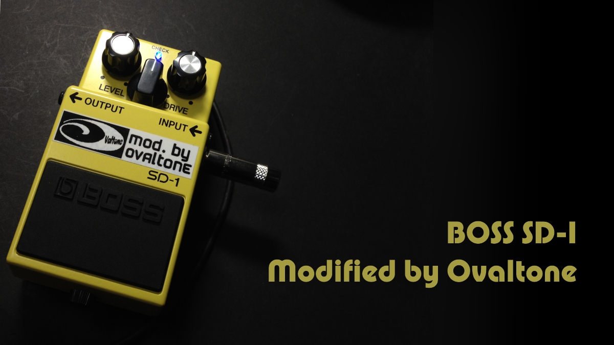 BOSS SD-1 Modify - Ovaltone -handmade effect pedals-