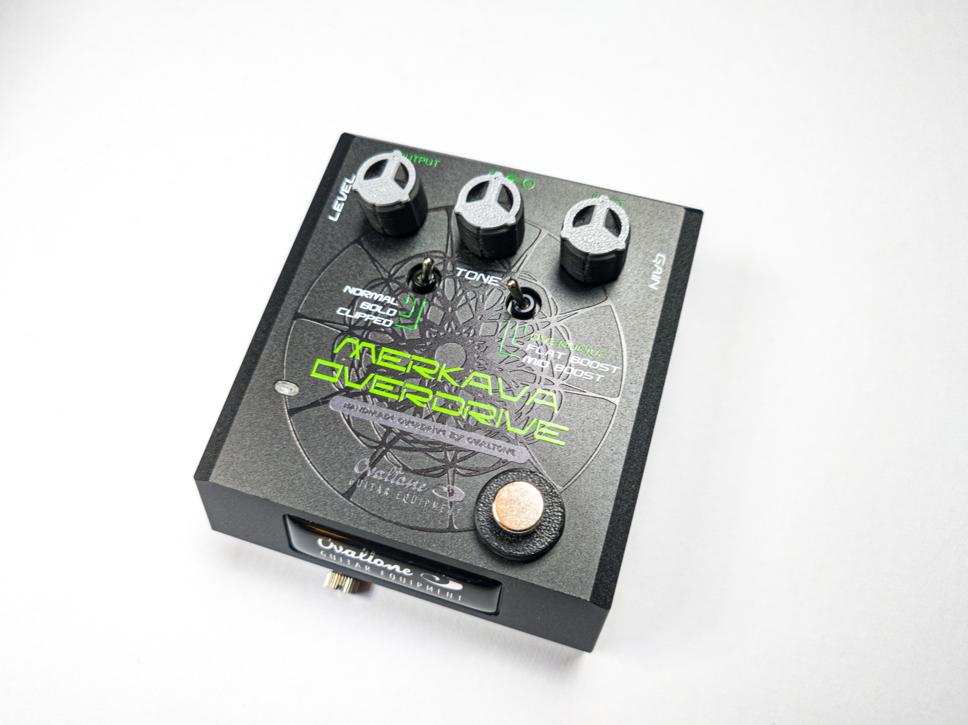 MERKAVA OVERDRIVE - Ovaltone -handmade effect pedals-