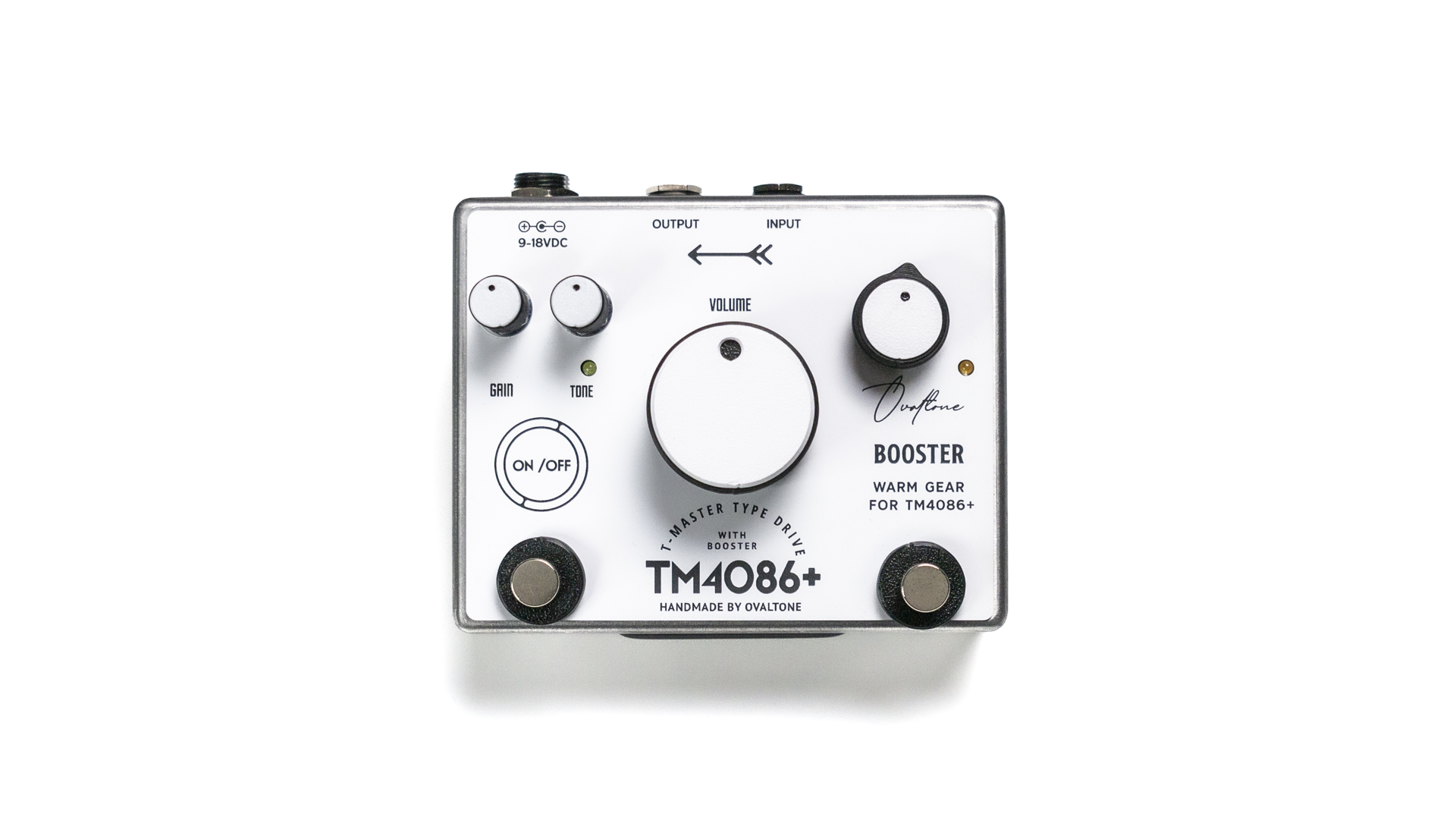 TM4086+ REV. 1.2 - Ovaltone -handmade effect pedals-