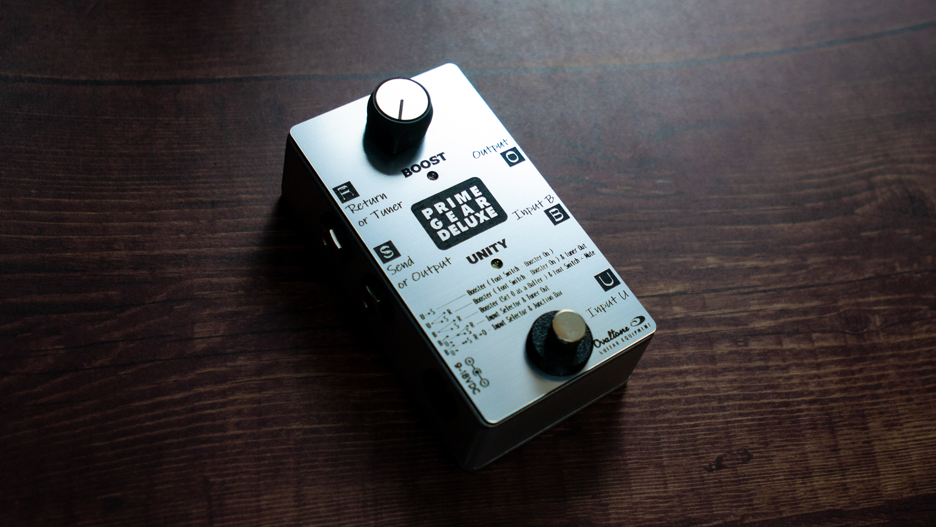 PRIME GEAR DELUXE - Ovaltone -handmade effect pedals-